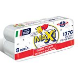 Toiletpapier 8 rollen 3-laags MAXI
