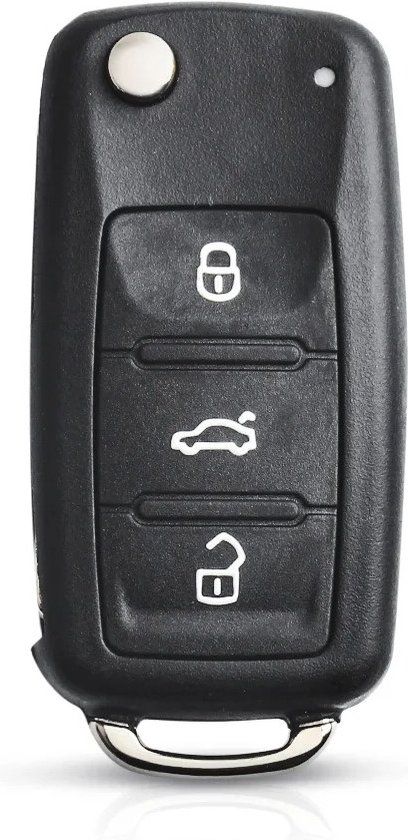 XEOD Autosleutelbehuizing - Geschikt voor Toyota Auris, Aygo, Corolla / Volkswagen 2009-2014