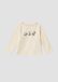 s.Oliver T-shirt Enfants Unisexe Beige Clair Coton Taille 62