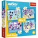 Trefl 4-in-1 Mickey Mouse Puzzels