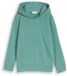 Tom Tailor Hoodiesweatshirt met print op de rug - Maat 104/110 - Salvia
