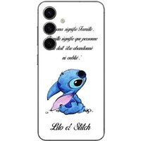 Maniacase Etui Samsung Galaxy S24 plus steek-lilo-familie-wit