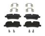 Ferodo FDB1613 PREMIER remblokkenset, schijfrem - (4-delig) - (4 stuks) | Compatibel met: LAND ROVER DISCOVERY III, LAND DISCOVERY IV, LAND RANGE III, LAND RANGE SPORT I