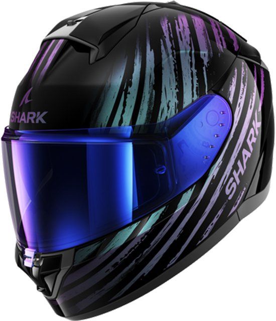 Shark Ridill 2 Assya Zwart Glitter Zwart KXK Integraalhelm - Helm