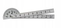 Merkloos / Sans marque JNAB Verstelbare Hoekmeter Mini 100mm Roestvrij Staal