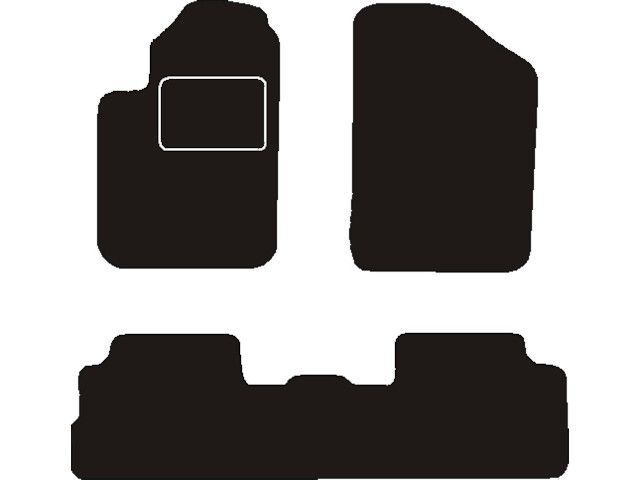 Winparts GO! Peugeot Partner Combi doorlopende achterkant 1996 - 2006