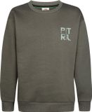 Petrol Industries Jongens Sweater met print Ironhill - Zwart - Maat 164