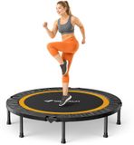 Mini trampoline de rebond - 40 pouces ou 48 pouces - Acier - Pliable - Jusqu'à 150 kg