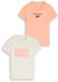 Tom Tailor - T-shirt in set van 2 - Taille 152 - Wool White