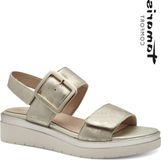 Tamaris COMFORT Dames Sandaaltje 8-88706-42 Goud Breed Fit Maat 36 EU