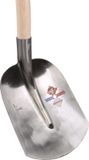Talen Tools Schepbats Maat 0 Blank gepolijst Essenhouten steel 100 cm
