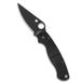 Spyderco Paramilitary 2 Salt, CPM MagnaCut Black DLC, Black G10 C81GMCBKP2 zakmes