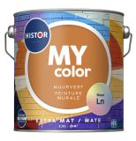 Histor my color muurverf extra mat ral kleur 2,5 liter
