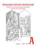 Dictionnaire Infernal Coloring Book: Vintage Occult and Demonology Illustrations from the Classic 1863 Edition — A | Abigor - Azazel