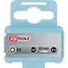 KS Tools 910.2225 1/4" RVS Bit PZ3, 25mm, 5 per pak