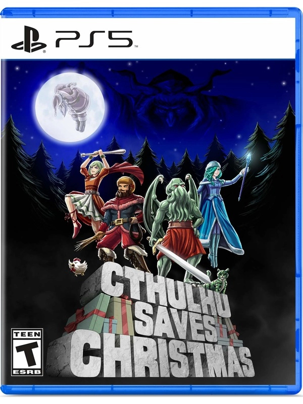 Limited Run Cthulhu Saves Christmas PlayStation 5