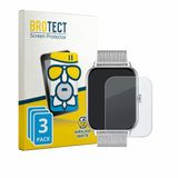 BROTECT - Screenprotector voor Betatree Smartwatch 1.85" - Folie Beschermfolie Beschermglas matte 3 Stuks