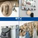 GTV Kapstokhaak WALENCIA Glanzend Chroom Metaal/RVS Wandmontage