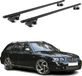 Omac Barres De Toit Aluminium Certifiées Tüv Pour Mg Zt-t Break 2001-2005 – Pour Rails De Toit Standards – Rainure En T – Charge Max 90 Kg – 2 Antivols Noir
