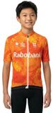 Kalas Knwu Z6 Maillot de cyclisme à manches courtes Orange 146 cm Garçon