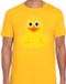 Bellatio Decorations Verkleed T-shirt heren - eend - geel - M