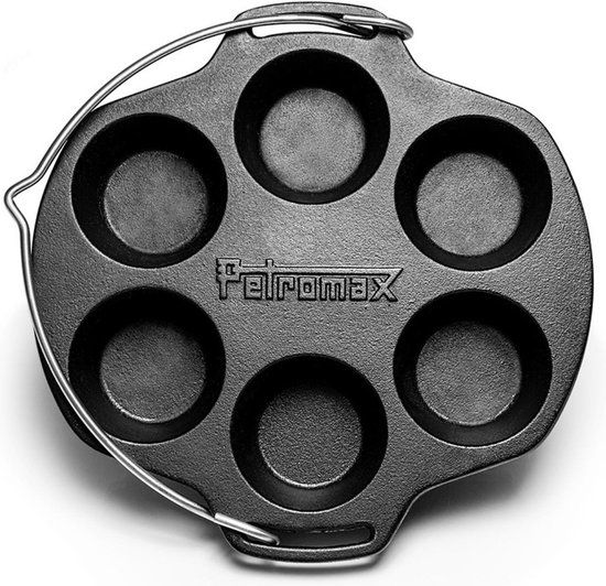 Petromax Gietijzeren Muffin Pan - PX MF-6