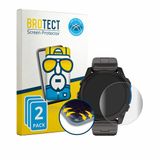 BROTECT - Screenprotector voor Garmin D2 Mach 2 (51 mm) - Folie Beschermfolie transparant volledig dekking - 2 Stuks