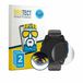 BROTECT - Screenprotector voor Garmin D2 Mach 2 (51 mm) - Folie Beschermfolie transparant volledig dekking - 2 Stuks