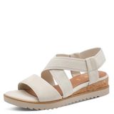 Jana Wedge/Plat Sandalen, veganistisch, voor dames