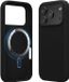 kwmobile telefoonhoesje geschikt voor Apple iPhone 17 Pro - Hoesje met magneet compatibel met MagSafe - Smartphone case in zwart