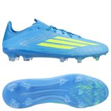 adidas F50 Pro Fg Ice Cold Precision - Lucid Ray Blue/jaune/light Utility Aqua - Herbe Naturelle (Fg), pointure 36