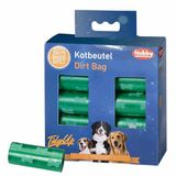 Nobby TidyUp poepzakjes met botdruk voorraadverpakking groen 20 rollen á 15 zakjes