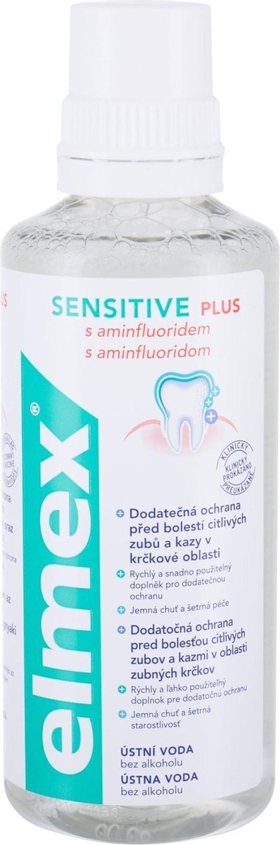 Elmex Ear Water Sensitive Plus For Sensitive Teeth 400 Ml