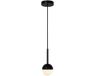 Nordlux Contina Hanglamp G9 Opaal Glas/Zwart