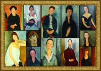 Grafika La peinture de Modigliani 2000 pièces Puzzle