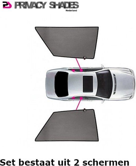 Car Shades Set (achterportieren) passend voor Volkswagen Golf VII