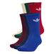 ADIDAS ORIGINALS Sokken 'Trefoil Cushion' beige / blauw / navy / donkergroen / rood / bordeaux