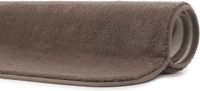 texpot Badteppich Premium Microfaser rutschfest Rio Badmatte 50 x 45 cm Taupe