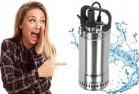Ibo Pompe submersible SWQ 1100 - Inox - 1100W - Haute performance - Idéale pour drainage