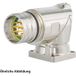 Hummel Set M23 Signal Connecteur d'appareil, Insert à souder coudé, 6 broches, Broche rotative
