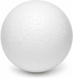 Bellatio Design Piepschuim vormen - bal - 1x - D15 cm - styropor hobby / DIY vorm - basis knutselfiguren
