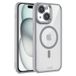 COOL Accesorios iPhone 15 Hoesje Zilver, Transparant