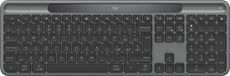 Logitech Signature Slim Solar+ K980 Toetsenbord Universeel RF-draadloos + Bluetooth QWERTY Italiaans Grafiet
