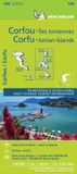 Carte Michelin Korfu und Ionische Inseln 1:80.000
