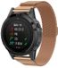 By Qubix - Milanese bandje - Rosé goud - 26mm Quickfit - Geschikt voor Garmin Fenix 8 / 8 Pro - 51mm