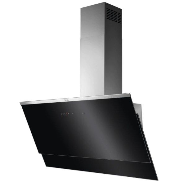AEG DVE5971HG - 90cm Wall-mounted Cooker Hood - Black, Stainless steel - 700 m³/uur - A