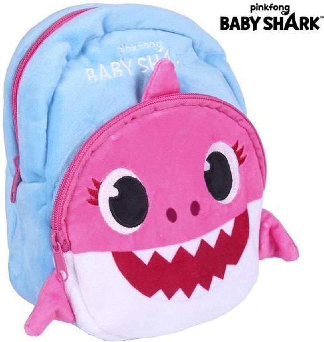 Baby shark Kinderrugzak Roze