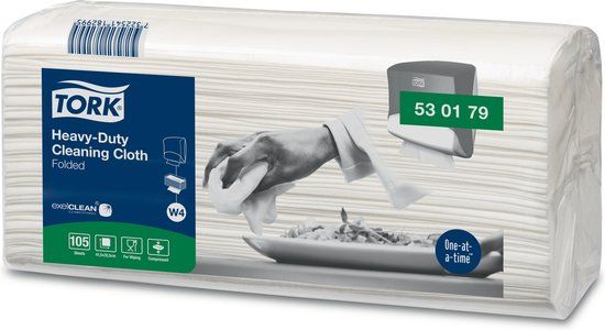 Tork - Heavy-Duty Reinigingsdoekjes - 105 Stuks