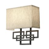 Hinkley Lanza LED Wandlamp | 2X E14 Max 40W | Oil Rubbed Bronze