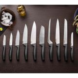 Fiskars 1051760 Vleesmes Roestvrijstaal Zwart 21,6 cm
